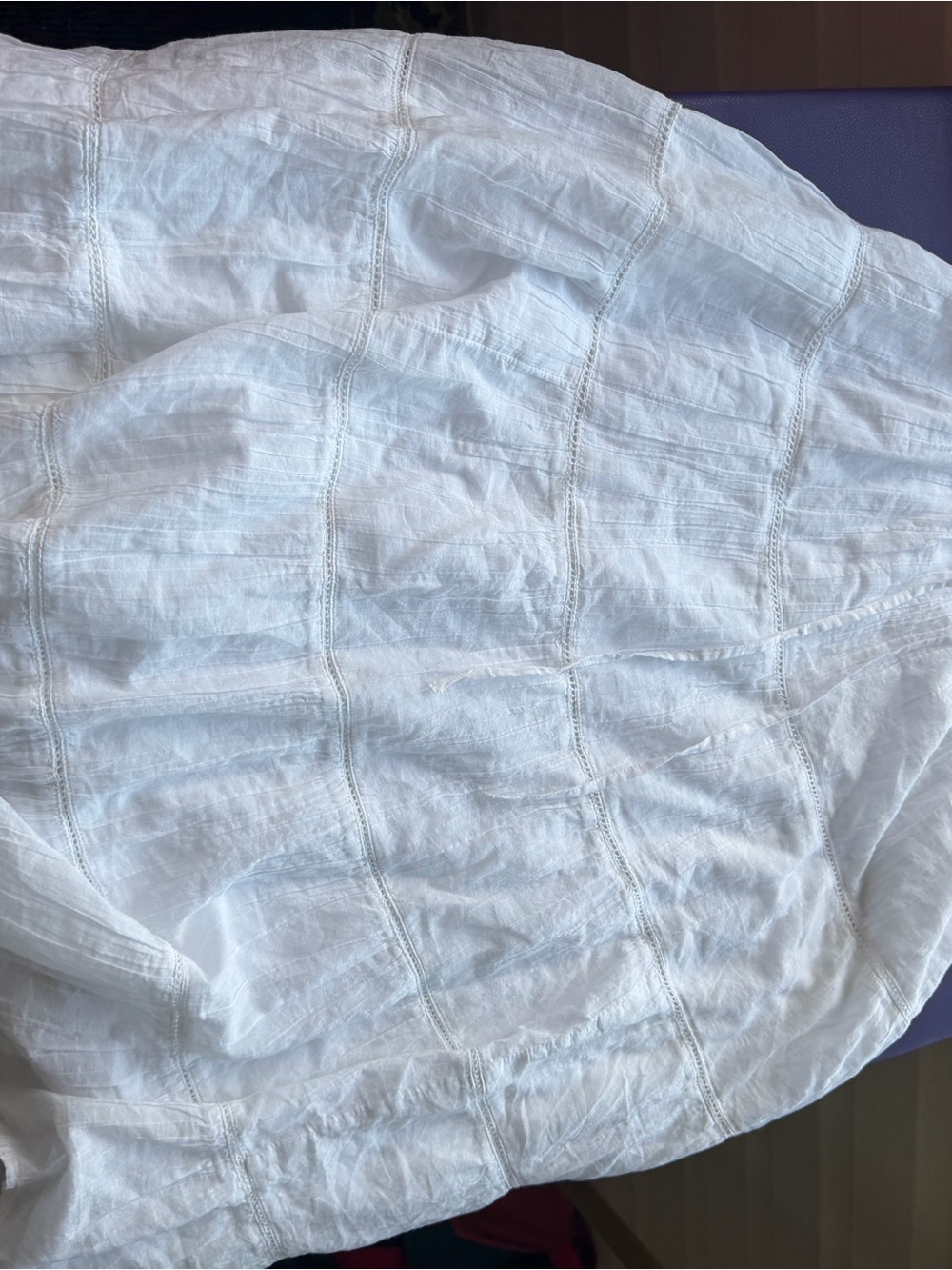 American Eagle Outfitters White Midi Skirt
